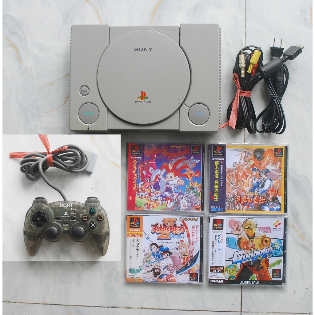 Máy ps1 mod chip và 4 game hay