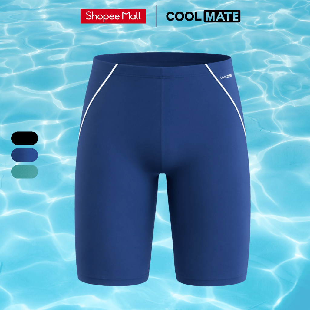 [MUA 2 GIẢM 10%]Quần Bơi nam PREMIUM Swimming Jammer nam Coolmate chống bám nước bền màu, chống UV cao cấp COOLMATE