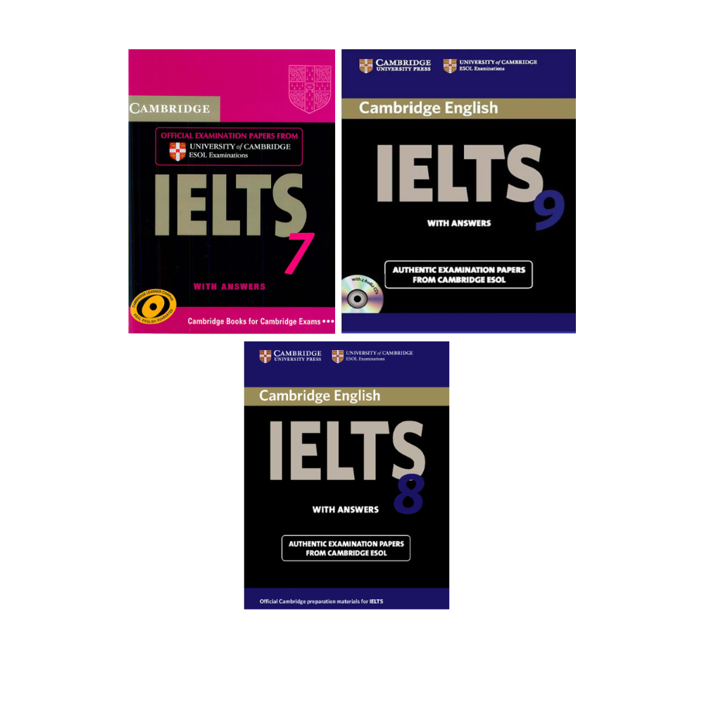 Sách - IELTS Academy 7, 8, 9 - In laser đen trắng