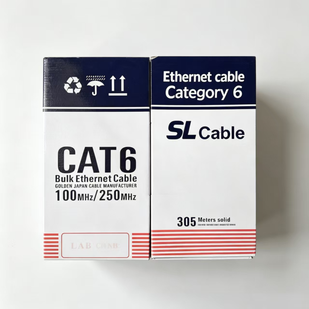 DÂY MẠNG LAN ,CÁP MẠNG LAN CAT6 (1 cuộn 305m ), Chống Nhiễu