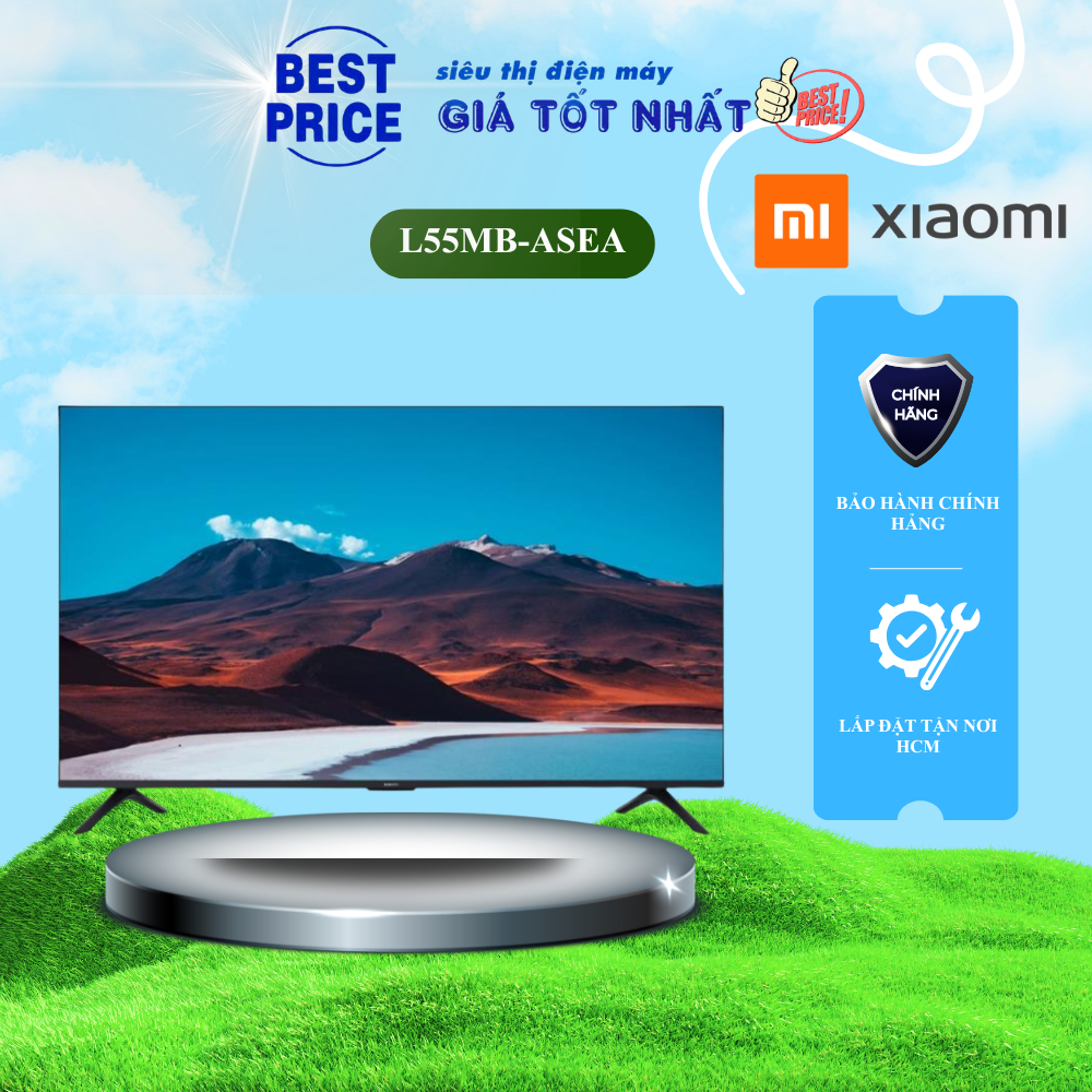 Tivi Xiaomi L55MB-ASEA || L55MB-APSEA 2026 – 4K Google TV, Dolby Audio, QLED HDR10+