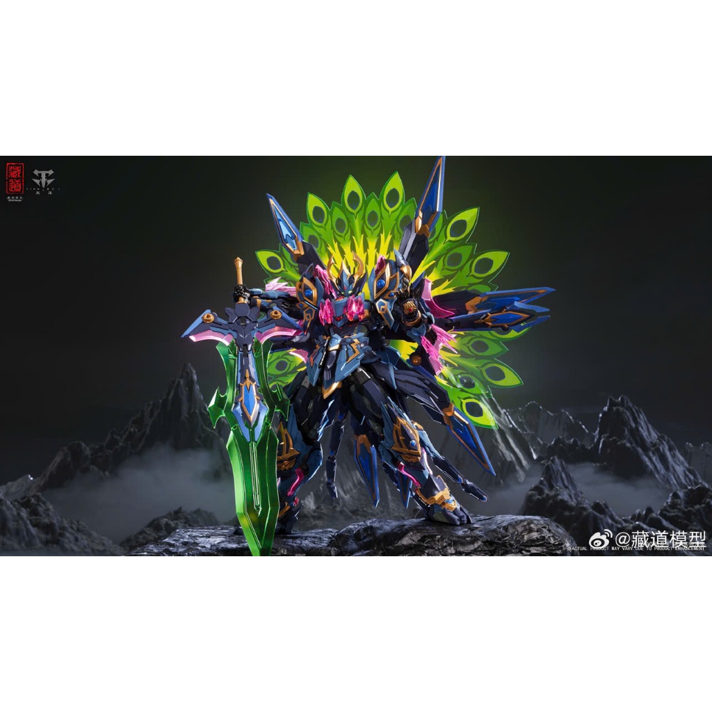 Mô hình diecast metal build lắp sẵn Khổng Tước Minh Vương CD-15 – Cangdao Toys