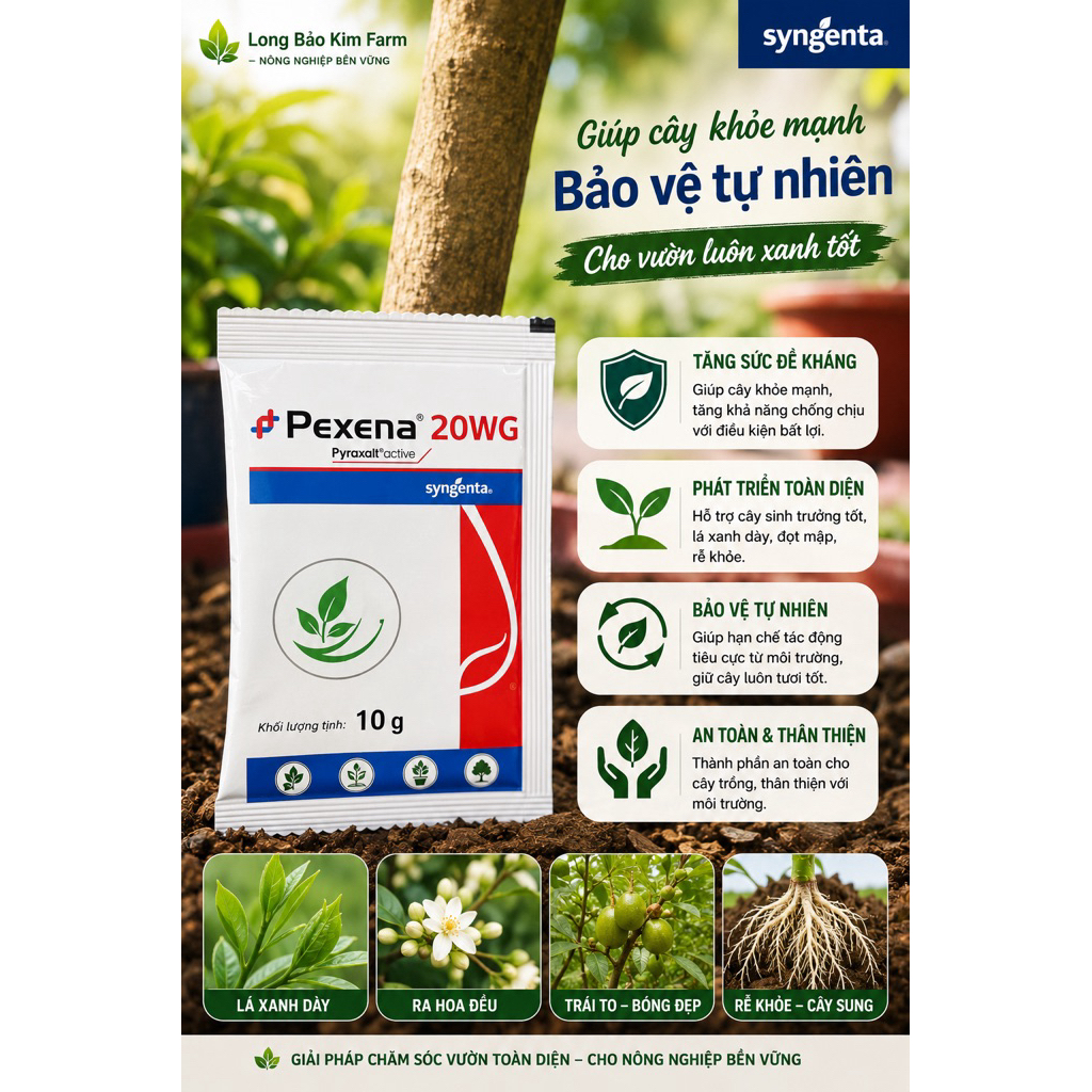 Pexena 20WG 10g Syngenta - Gói 10g Chính Hãng