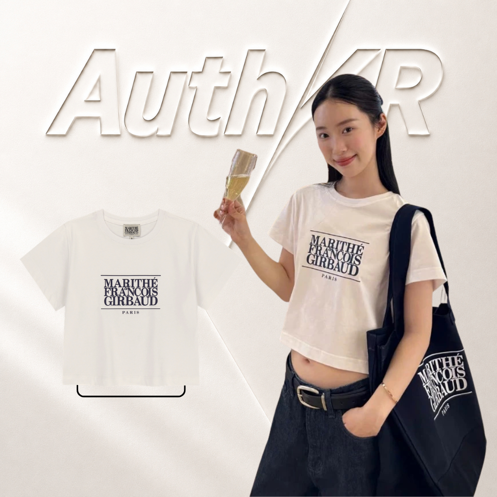 [Auth] Áo crop tee trendy Marithe