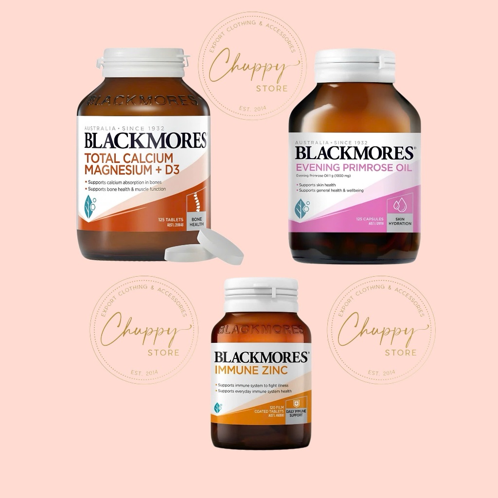 [HÀNG NHẬP ÚC BAY AIR FULL BILL] Blackmores vitamins - Vitamins Blackmore nhiều loại