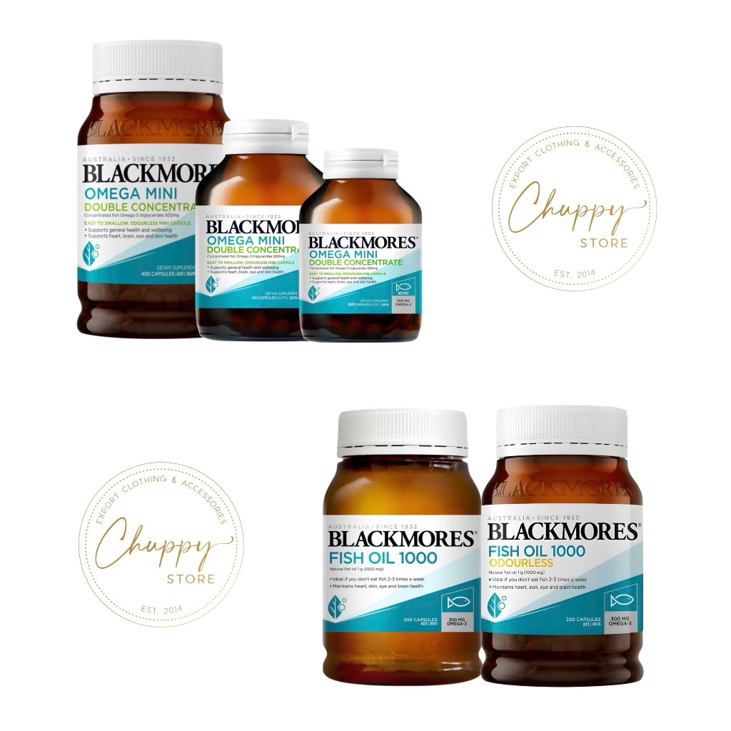 [HÀNG NHẬP ÚC BAY AIR FULL BILL] Blackmores vitamins - Vitamins Blackmore nhiều loại
