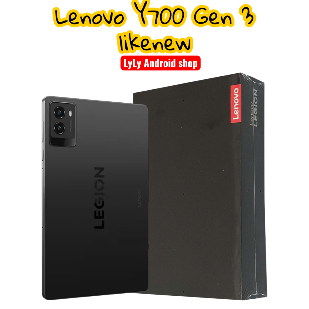 Lenovo Legion Y700 2025 gaming tablet máy tính bảng gaming Snapdragon 8 Gen 3 likenew