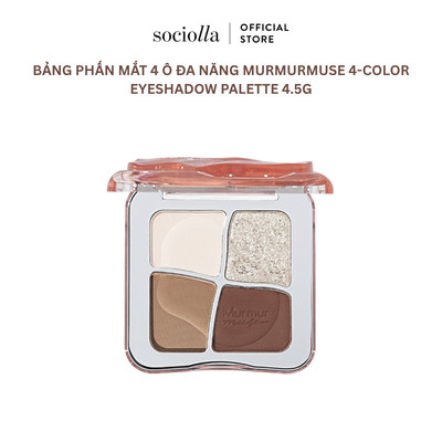 Bảng Phấn Mắt 4 Ô Đa Năng Murmurmuse 4-Color Eyeshadow Palette 4.5g