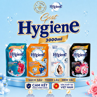 Nước giặt đậm đặc Thái Lan Hygiene túi to 3L chuẩn hàng công ty Việt Nam sx