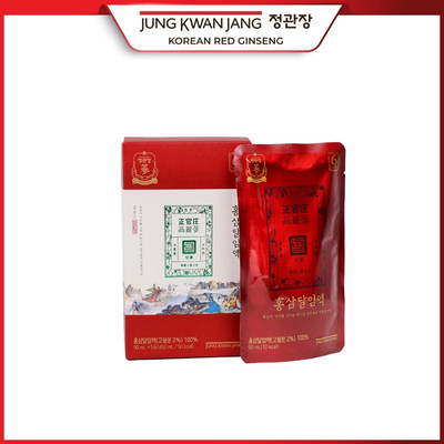 Nước Uống Hồng Sâm Hàn Quốc Tinh Khiết Hảo Hạng KGC Jung Kwan Jang PURE EXTRACT (5 gói x 90ml)