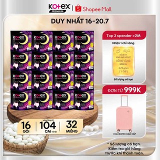 KOL LIVE] Combo 16 gói băng vệ sinh Kotex Ban Đêm dạng quần cỡ L/XL 2x16