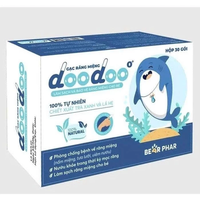 Combo Mẹ & Bé: Gạc Rơ Lưỡi Doo Doo Vệ Sinh Răng Miệng Cho Bé & Vitamin Tổng Hợp Stillpregmax Cho Mẹ