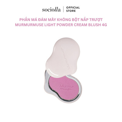 Phấn Má Đám Mây Murmurmuse Light Powder Cream Blush 4g