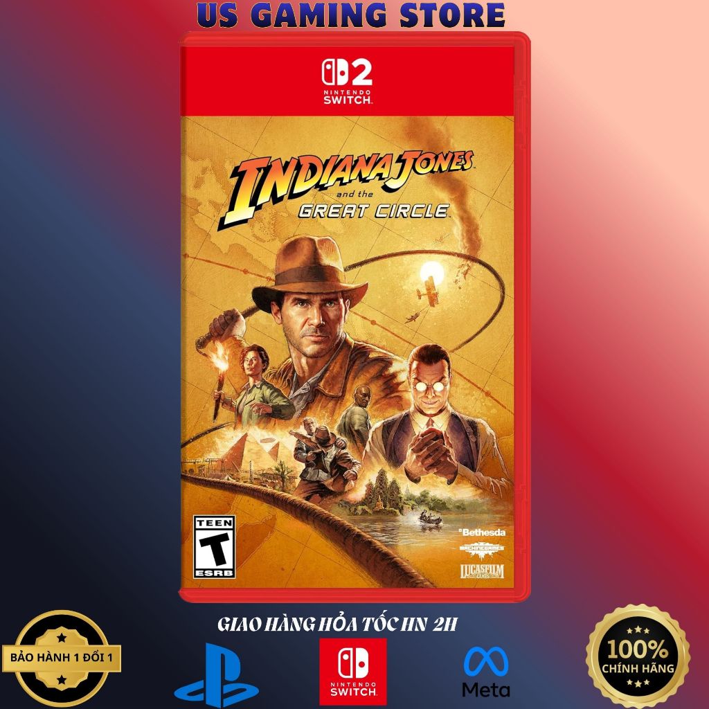 Băng game Indiana Jones and the Great Circle Nintendo Switch 2