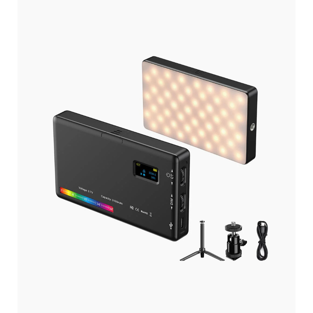 Đèn led trợ sáng Apexel FL07 RGB LED Light Kit CRI95+