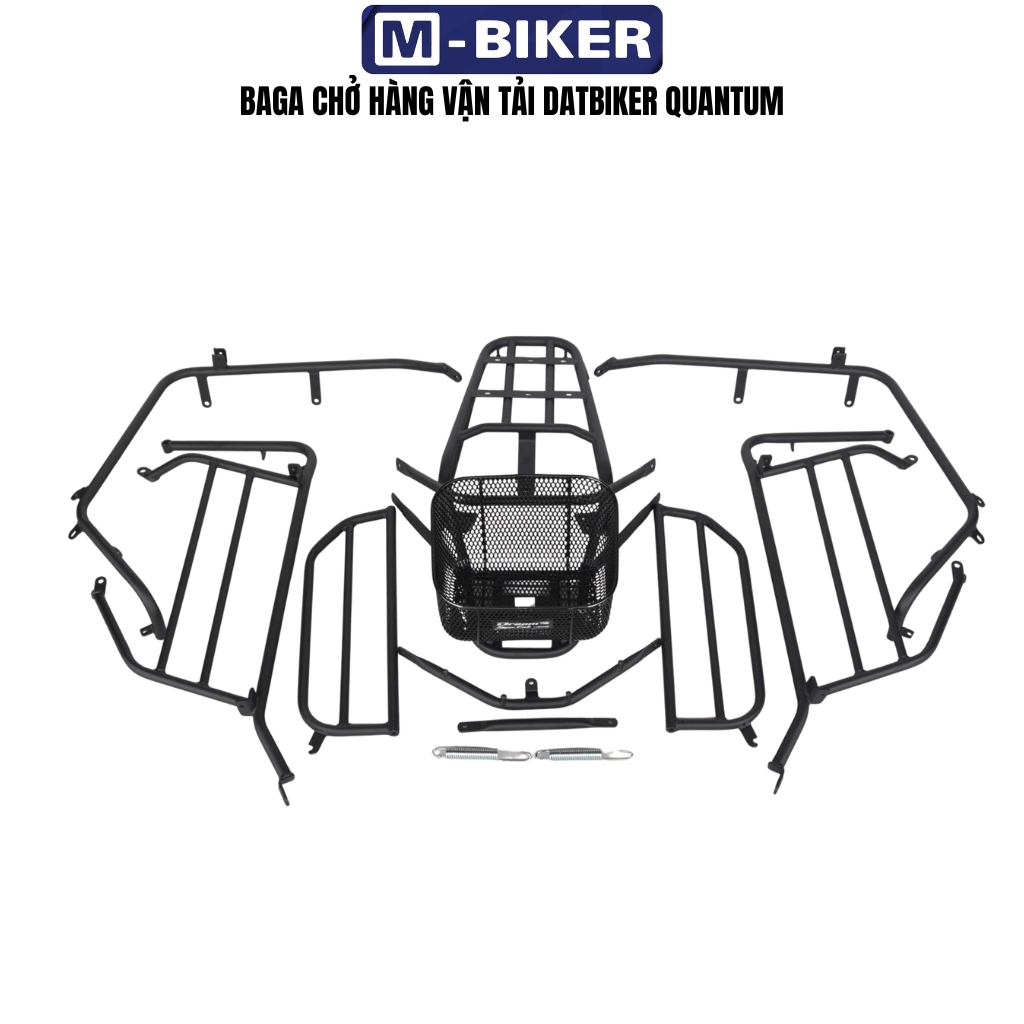 Baga datbike, baga chở hàng datbike, giá chở hàng datbike chất liệu thép, sơn tĩnh điện.