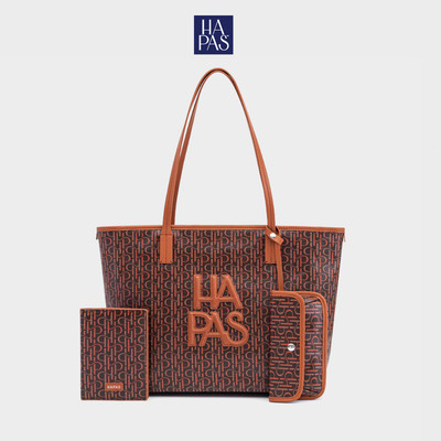 [TRAVEL BAG] Túi Tote Lyra HAPAS Size 43 Cỡ Lớn Năng Động - Kèm Bao Da Đựng Đồ