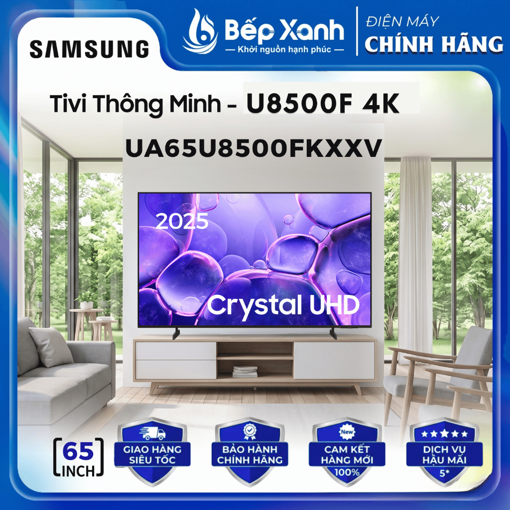 UA65U8500F | UA55U8500F | UA50U8500F | UA43U8500F Smart Tivi Samsung 4K U8500F - Crystal UHD