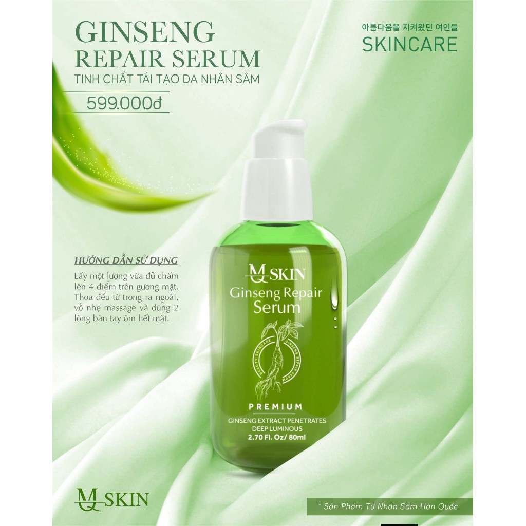 Serum Tái Tạo Da Vip Không Sưng MQ SKIN 80ml
