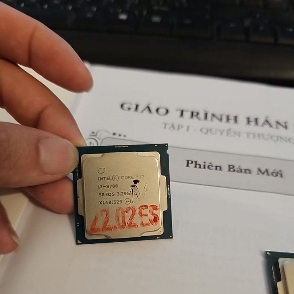Intel Core I7 8700 chính hãng tháo máy