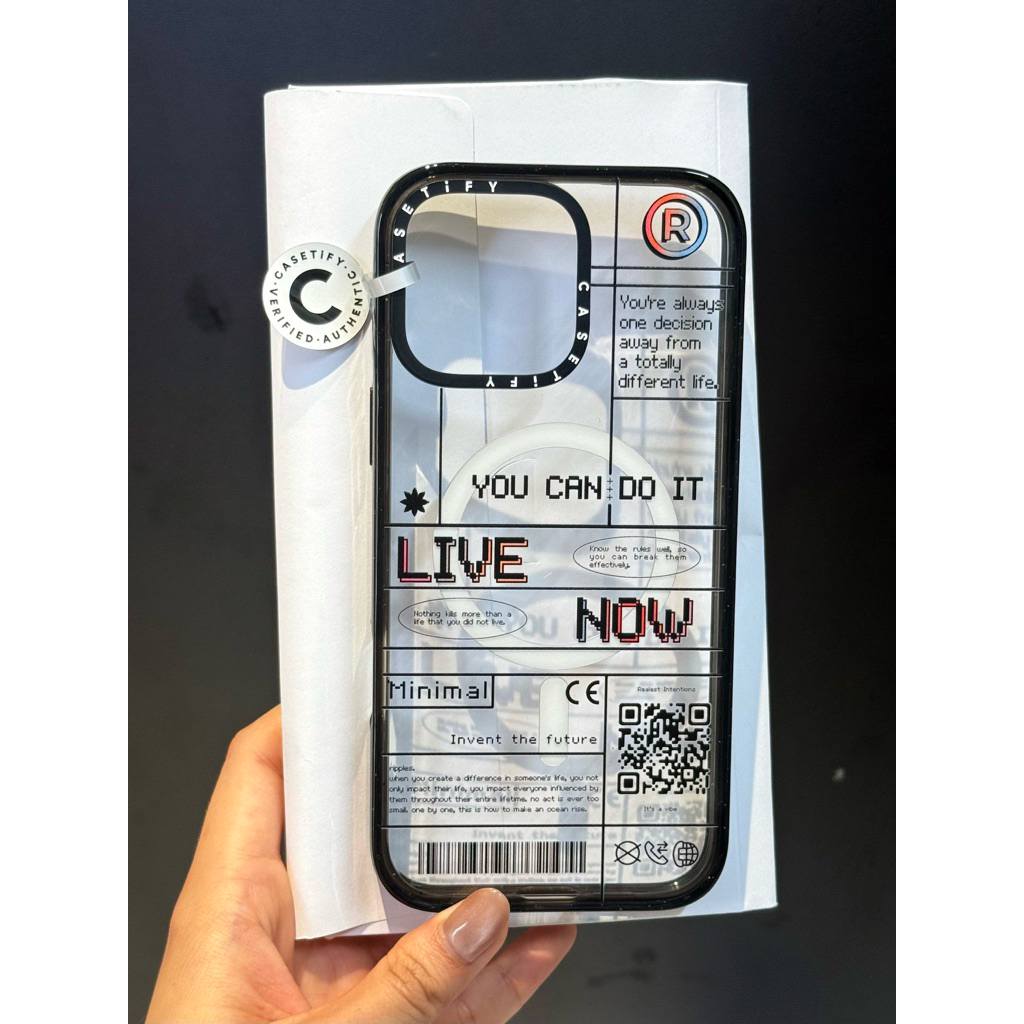 [Chính hãng] Ốp lưng Casetify iPhone 16 Pro Max  chính hãng US MỸ. Fullbox chống sốc bảo vệ