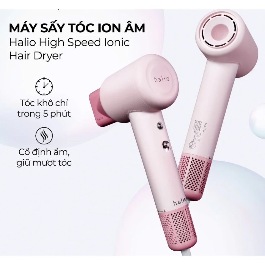 Máy sấy tóc Halio High Speed Ionic Hair Dryer