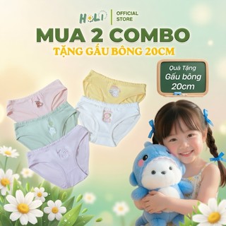 Quần Lót Bé Gái Thoáng Khí Set 3 Quần Vải Sồi TENCEL MODAL, Mặc Hè Thoáng mát Cho Bé Gái Từ 3-12 Tuổi