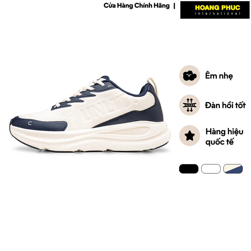 Giày Thể Thao Nam ECKO UNLTD. Vải Dệt Phối Da Nhân Tạo Đế EVA Nhẹ Êm Thoáng Khí IF25-24532