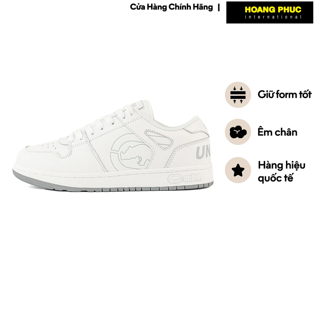 Giày Thể Thao Đế Bằng Nam ECKO UNLTD. Da Tái Chế Bền Đẹp Dễ Phối IF25-26523