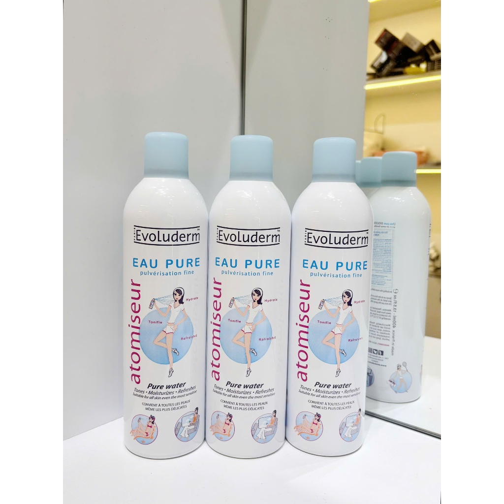 Xịt khoáng Evoluderm 400ml