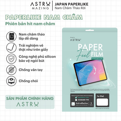 Paperlike nam châm miếng dán AstroMazing Paperfilm Paper Like dành cho iPad Air 4 5 Pro 11 Gen 9