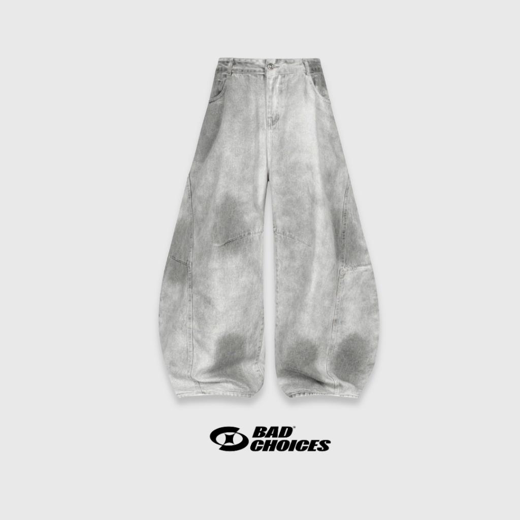 Bad Choices | Quần Wide-leg Jeans form Balloon ống rộng