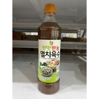 Nước cốt cá cơm hàn quốc - 멸치육수 진국
