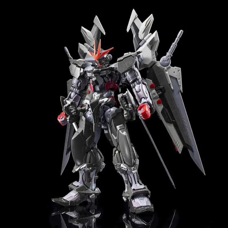 Mô Hình Lắp Ráp Gundam HiRM High Resolution Astray Noir MJH (tặng kèm base)