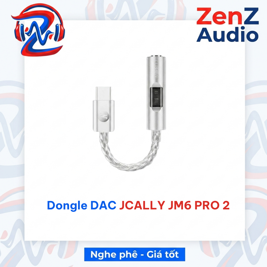 Dongle DAC JCALLY JM6 PRO 2 | ZENZAUDIO