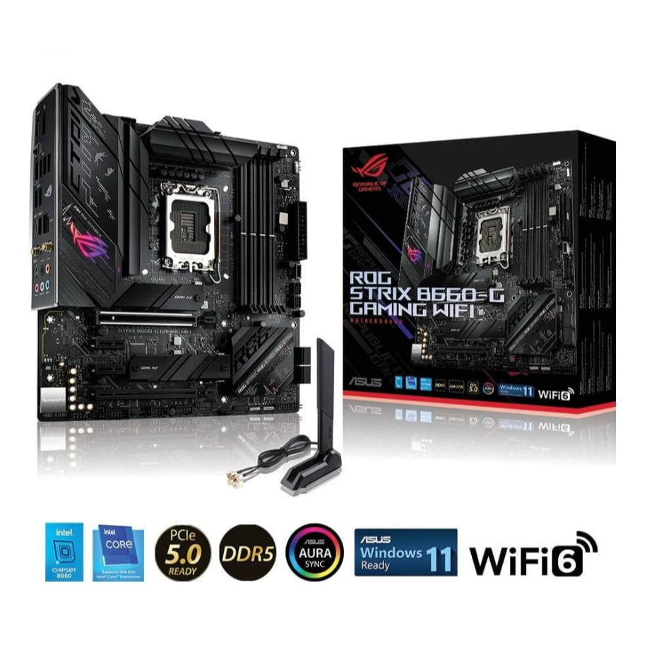 [Hàng Đã Qua Sử Dụng] Mainboard ASUS ROG STRIX B660-G GAMING WIFI D5