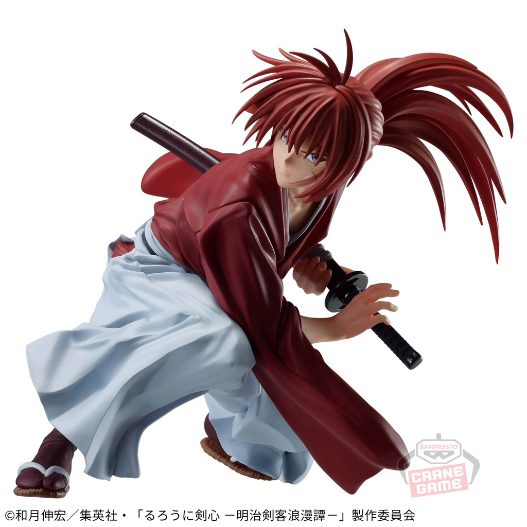 Mô Hình Rurouni Kenshin - Kenshin Himura Vibration Stars Figure Chính Hàn Bandai