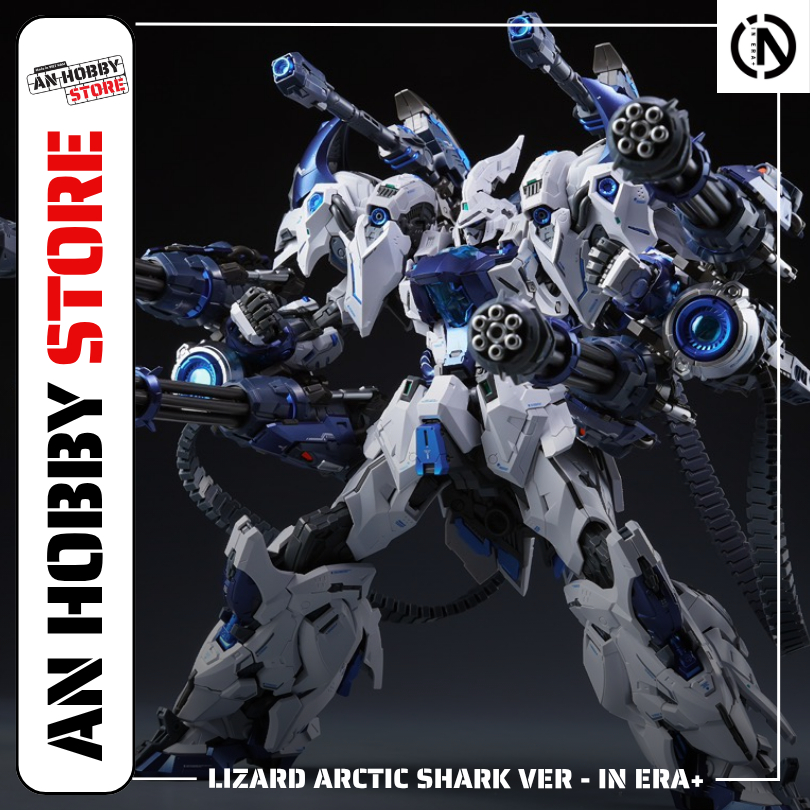 [HÀNG ĐANG VỀ] IN ERA+ MÔ HÌNH LẮP RÁP LIZARD ARCTIC SHARK VER (TẶNG BASE, DECAL NƯỚC)