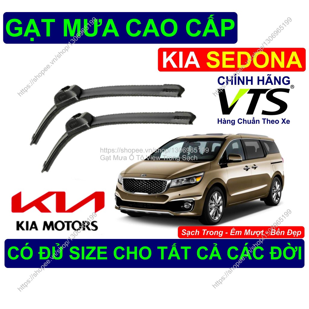 Gạt Mưa Bền Đẹp Kính Lái KIA SEDONA, Cặp Gạt Mưa Kính Lái KIA SEDONA, Có Đủ Size Cho Các Đời Xe KIA 