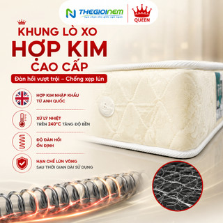 Nệm Lò Xo Royal Vạn Thành - Độ Cao 22cm, Bảo Hành Chính Hãng 8 Năm