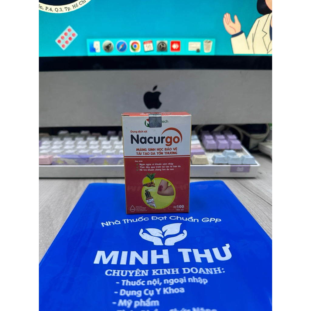 Dung dịch xịt NACURGO chai 12ml