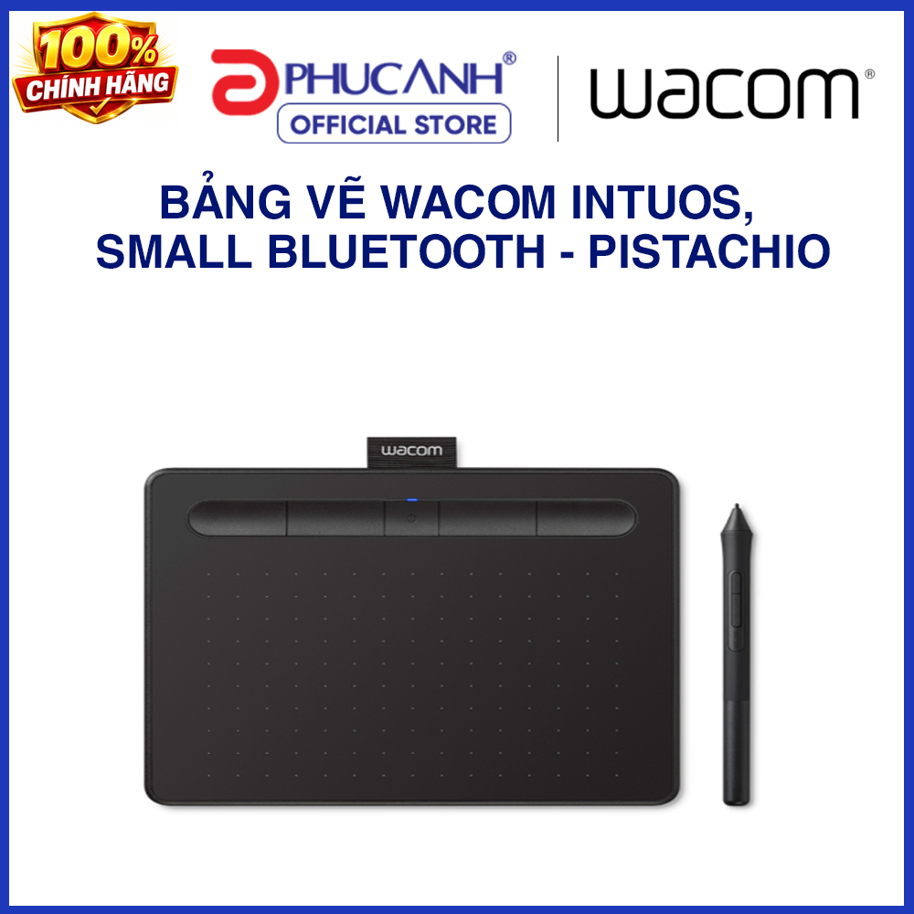 Bảng vẽ Wacom Intuos, Small Bluetooth - Pistachio CTL-4100WL/E0-C