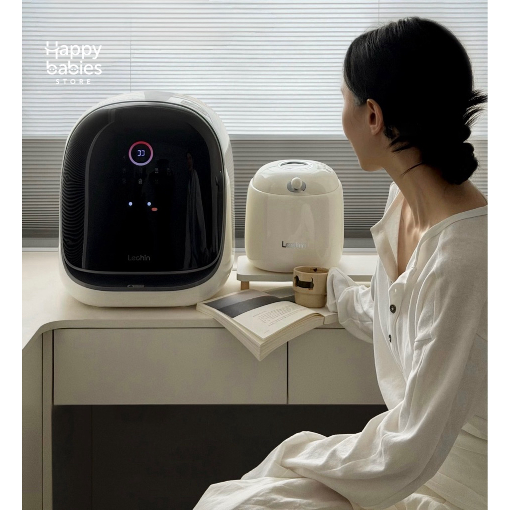 Máy tiệt trùng UV và sấy khô đồ dùng trẻ sơ sinh 32L nhập khẩu Lechin cao cấp / X3 Lechin Guangyun S