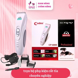 Tông đơ codos cp6800 cắt lông chó mèo thế hệ mới-