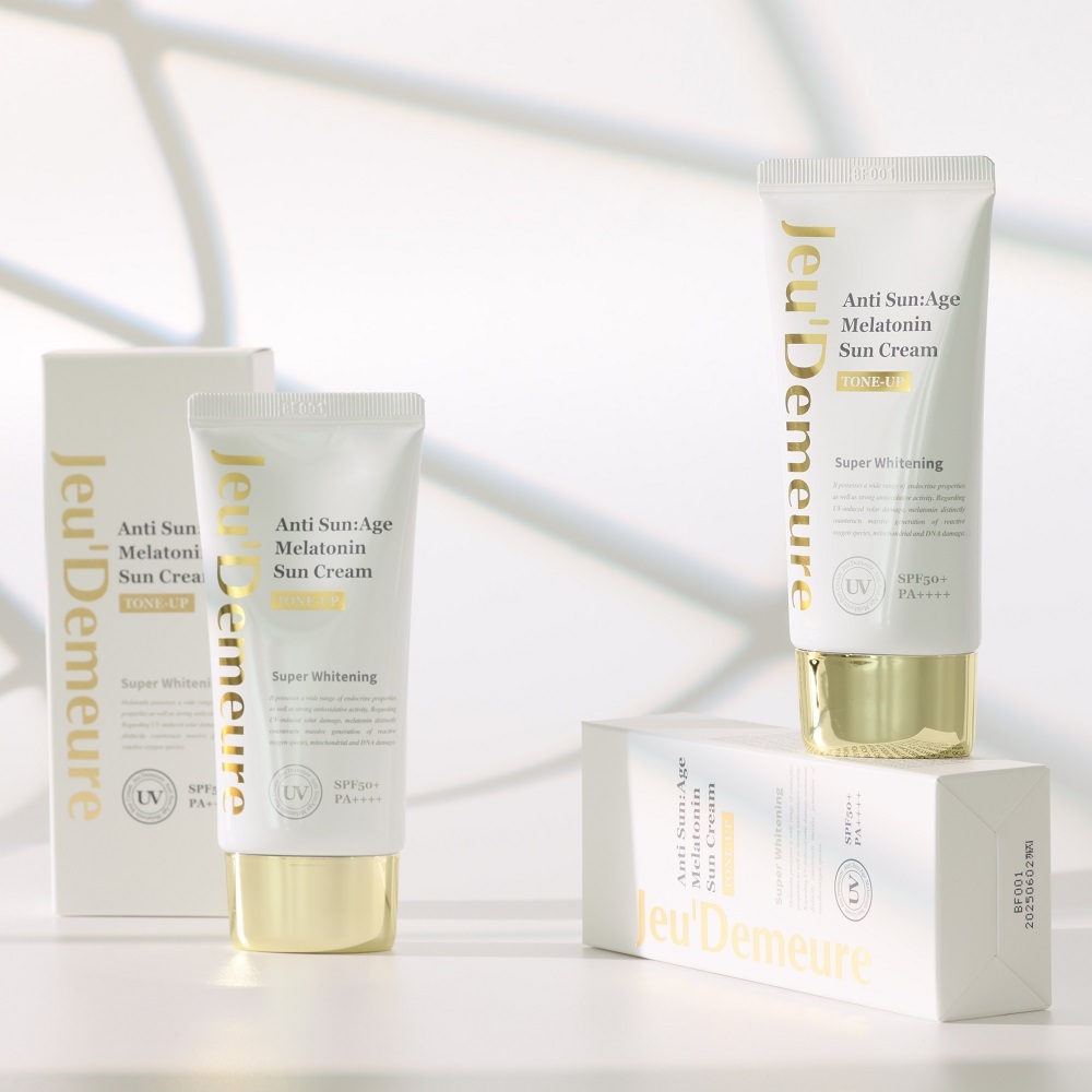 Kem chống nắng Nâng Tone - Jeu'Demeure Anti sun:age Melationin Sun Cream Tone-up
