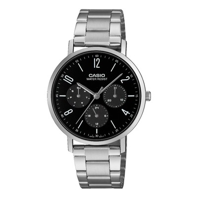 Đồng Hồ Nam Dây Thép Không Ghỉ Chính Hãng Casio MTP-VT06D-1BDF