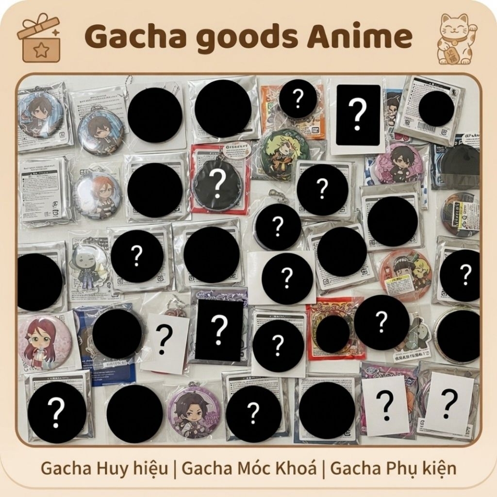 Gacha nhân vật goods Anime