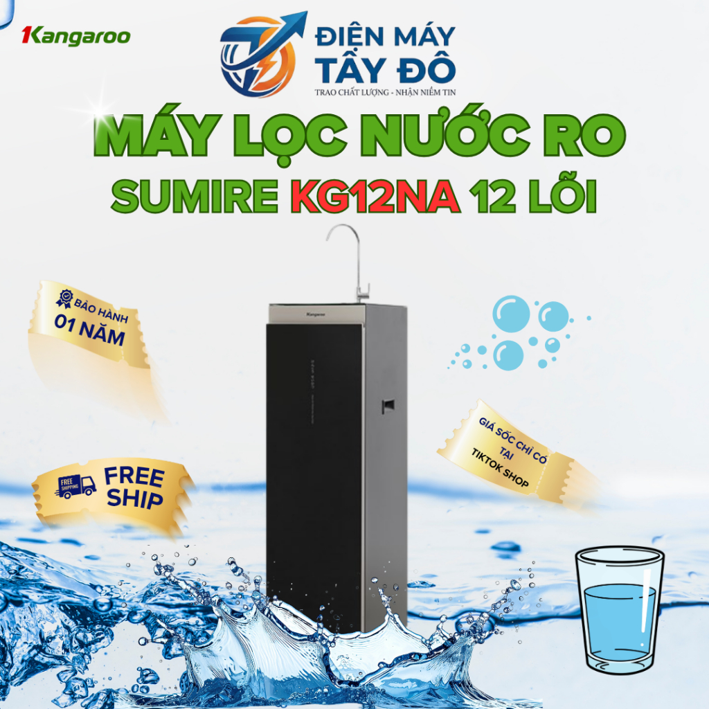 Máy lọc nước Kangaroo Sumire KG12NA