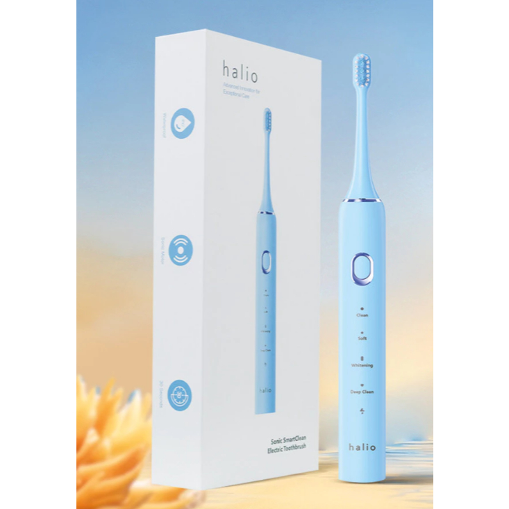 Bàn chải điện Halio Sonic SmartClean Electric Toothbrush - Coral