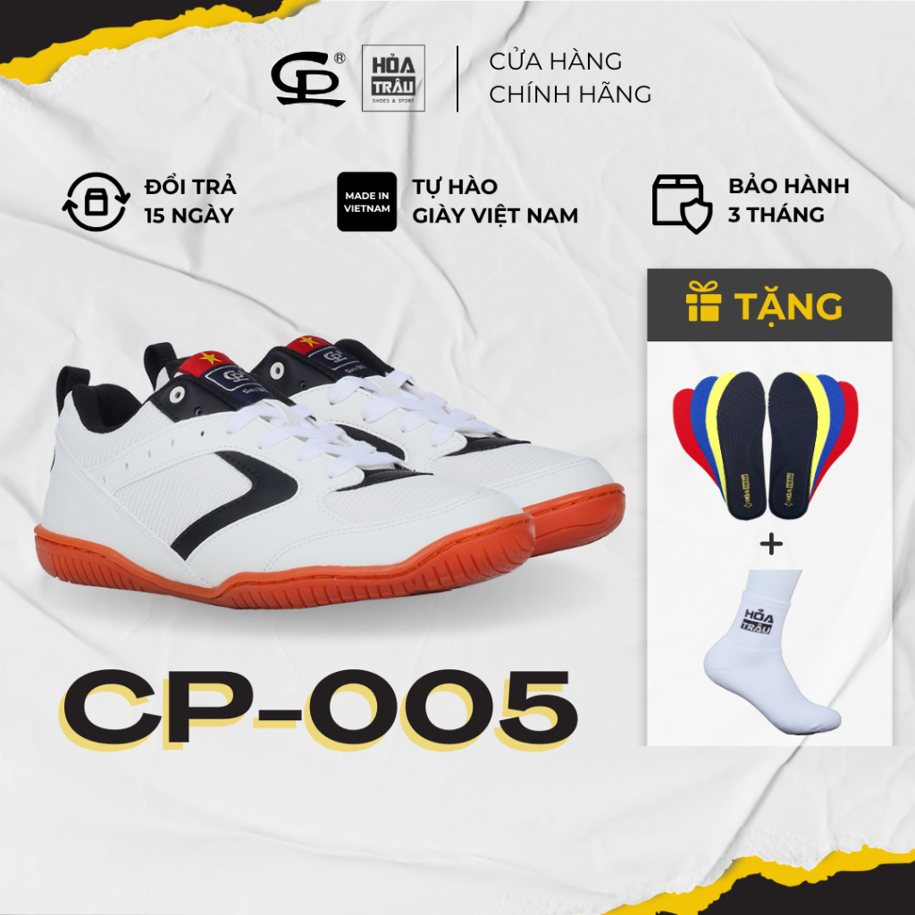 Giày Cầu Lông Chí Phèo CP005 Bền Bỉ, Thoáng Khí, Thoải Mái Cho Mọi Hoạt Động Thể Thao CP-005.
